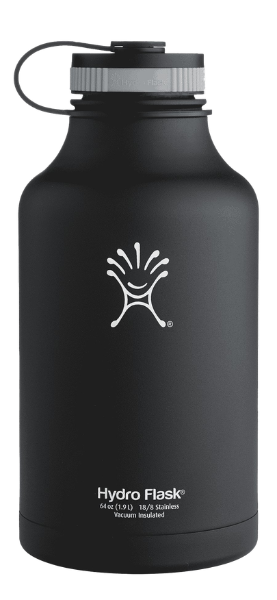 Hydro Flask Bottle Transparent Background (black)