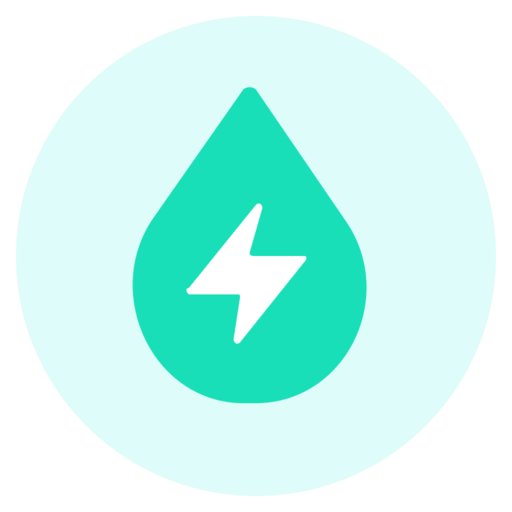 Hydropower Coal Free Png Icon Download (greenish blue, white, lavender, black)