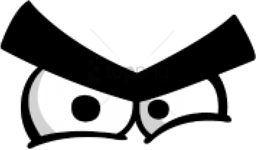 Eye Cartoon Png Isolated Image (black, silver, white)