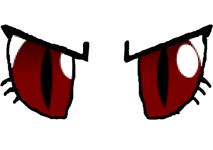 Eye Cartoon Png (black, maroon, white)