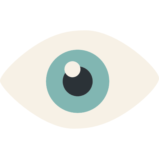 Eye Icon Free Png Icon Download (beige, silver, gray, black)