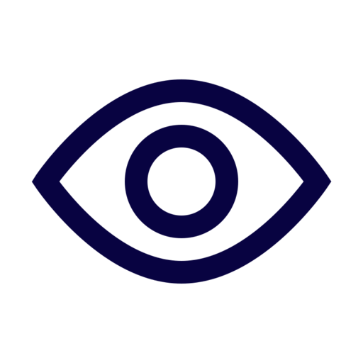 Eye Show Free Png Icon (navy, black)