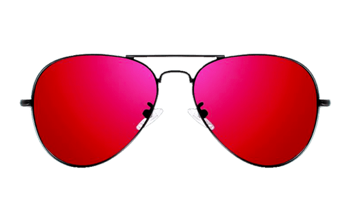 Eyeglass Transparent Png (maroon, red, gray)