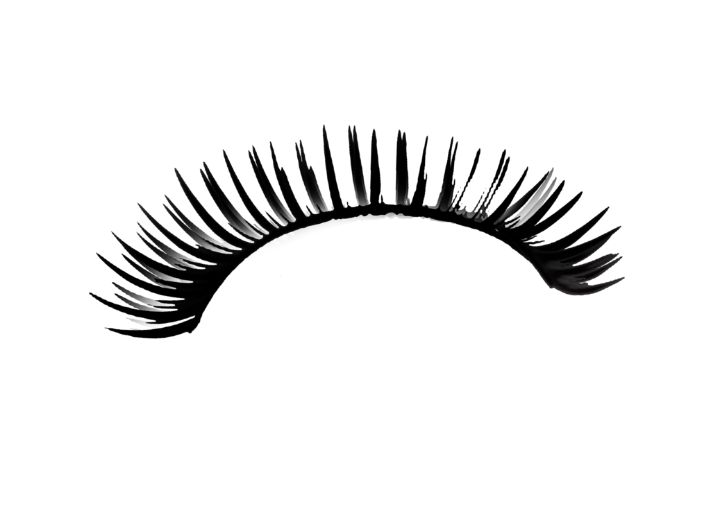 Eyelashes Png Clipart (black)