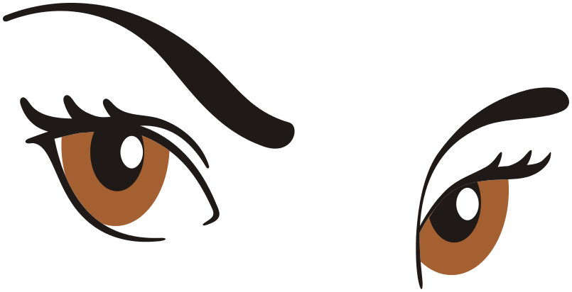 Eyes Png 7 (chocolate, black, white)