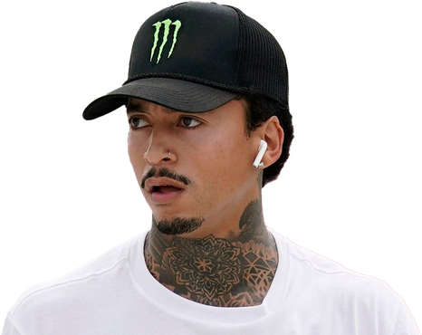 Nyjah Huston Olympic Player Png Free Download (lavender, black)