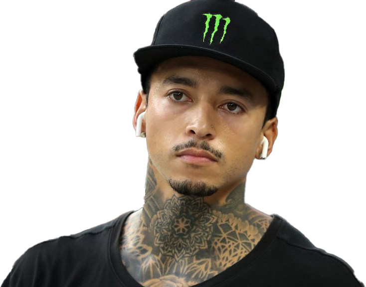 Nyjah Huston Png Free Download (white, black)