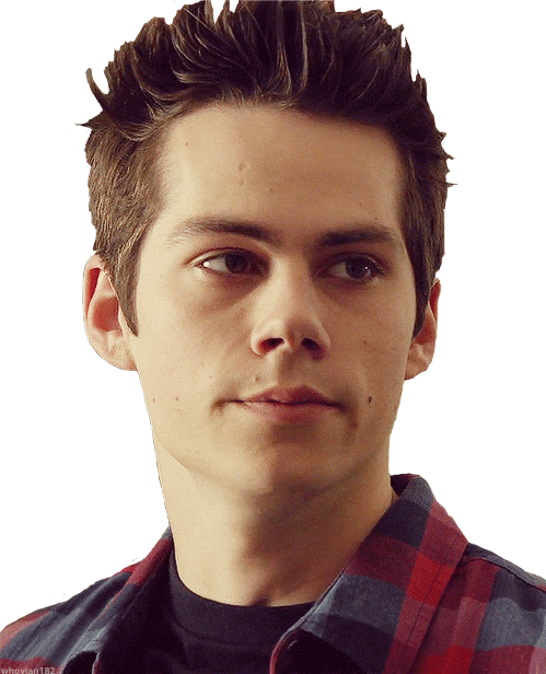 Dylan Obrien Png File (black, silver)