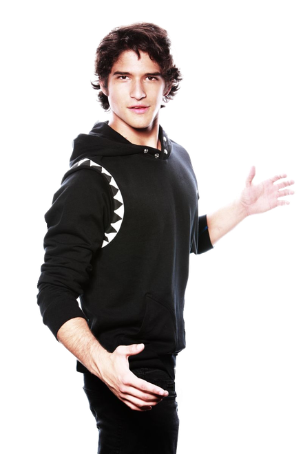 Tyler Posey Png Image (black, white)