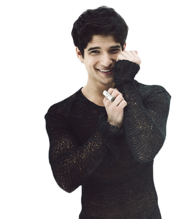 Tyler Posey Png Transparent Image (black)