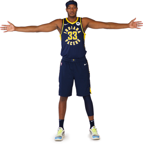 Myles Turner Png Hd (black)