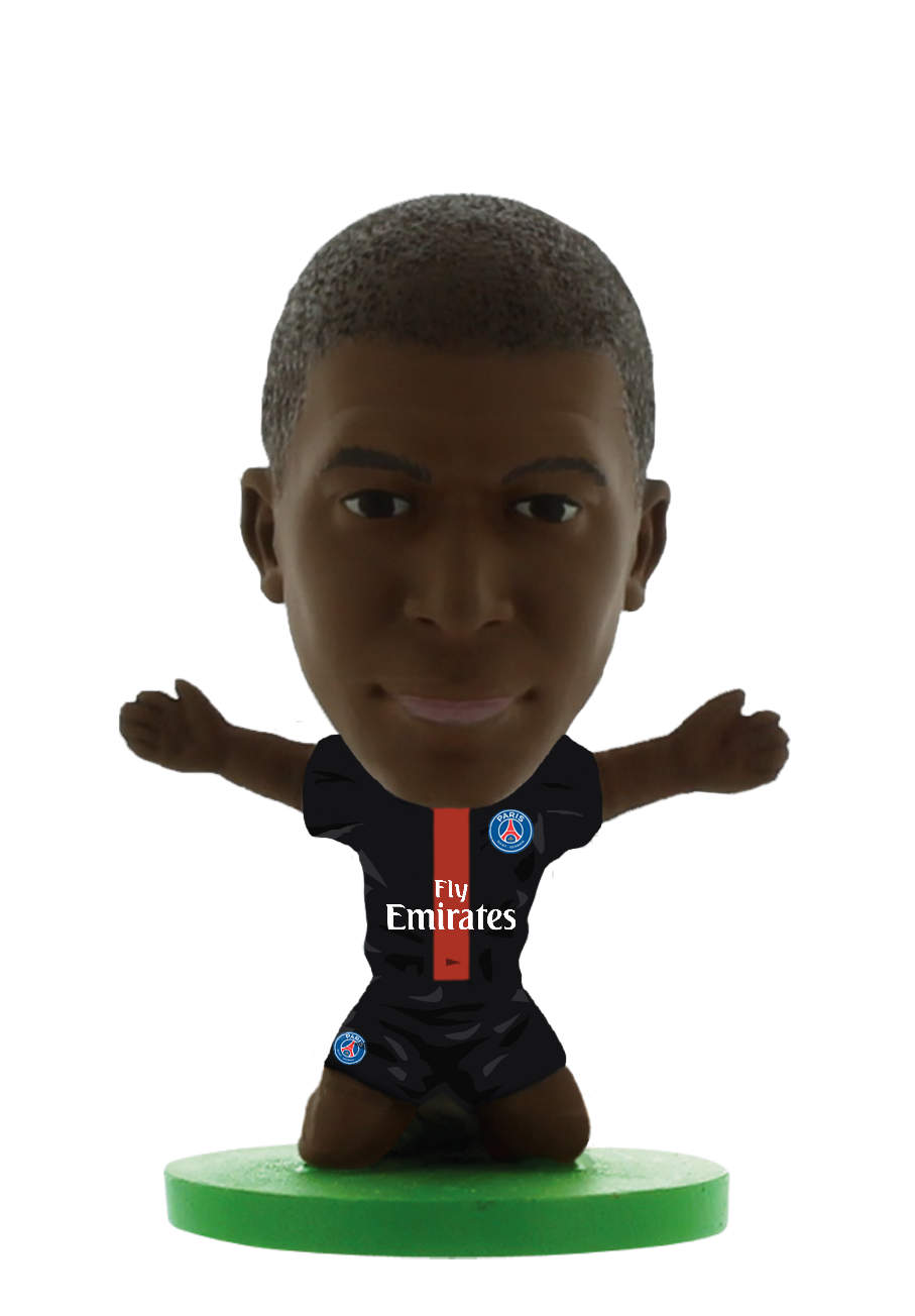 Kylian Mbappe Footballer Png Pic (black)