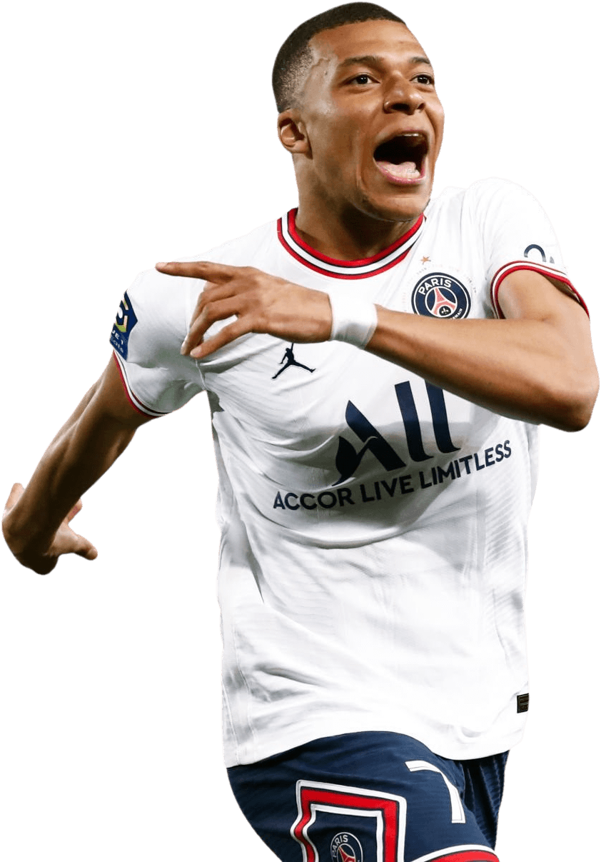 Kylian Mbappe Png Hd Image (black, white)