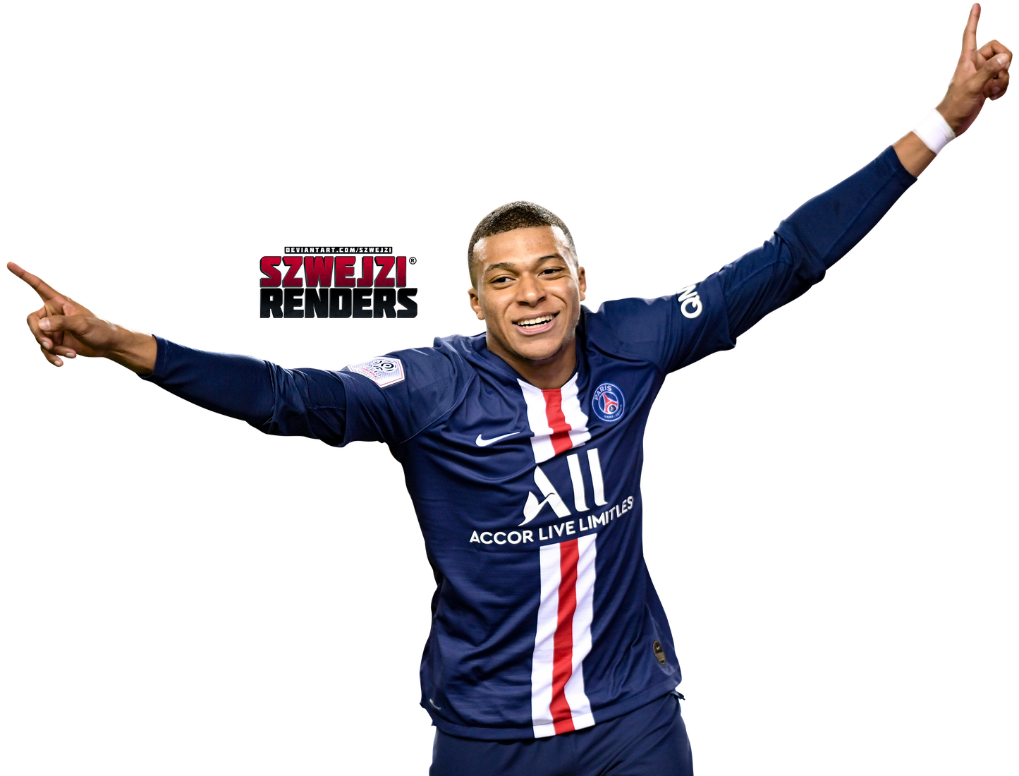 Kylian Mbappe Png Photo (black, white)