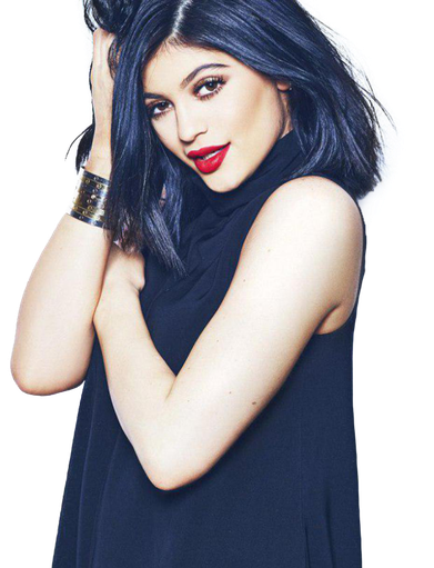 Kylie Jenner Png Transparent Image (white, navy, black)