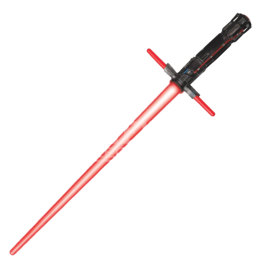 Kylo Ren Lightsaber Png File (white, pink, lavender, salmon)