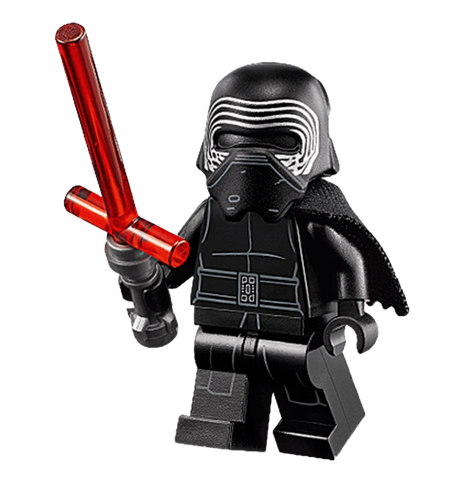 Kylo Ren Transparent Background (black)