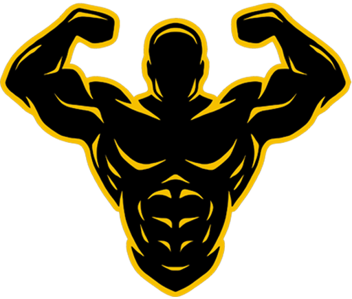 Gym Silhoutte Png Photo (black)