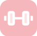 Gym Fitness Health Ios Icon Free Nobackground Png Icon Download (beige, white, black, pink)