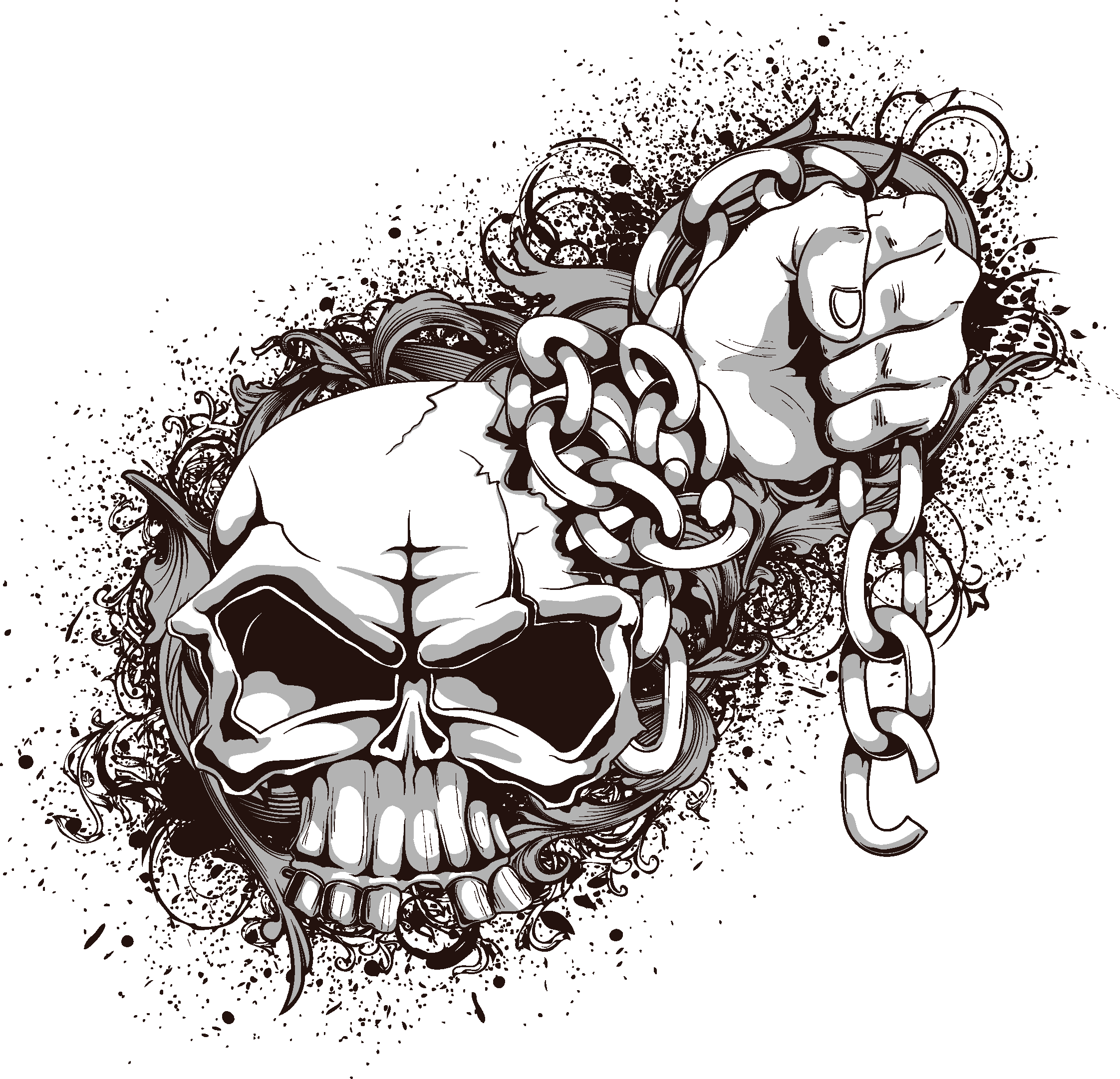 Symbolism Art Png Pic (black, white)