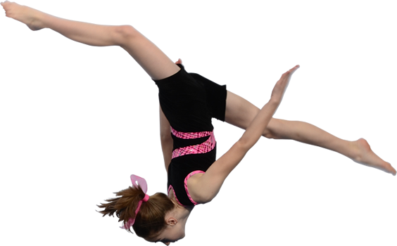 Gymnastics Png Clipart (black, white)