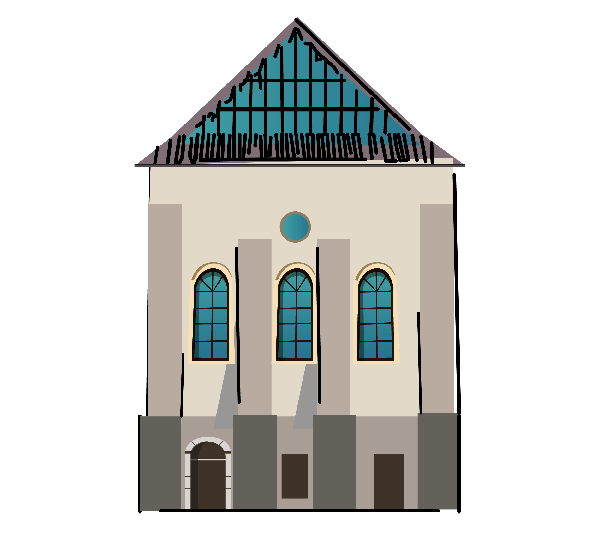 Synagogue Png Pic (gray, white, silver, beige, pink)