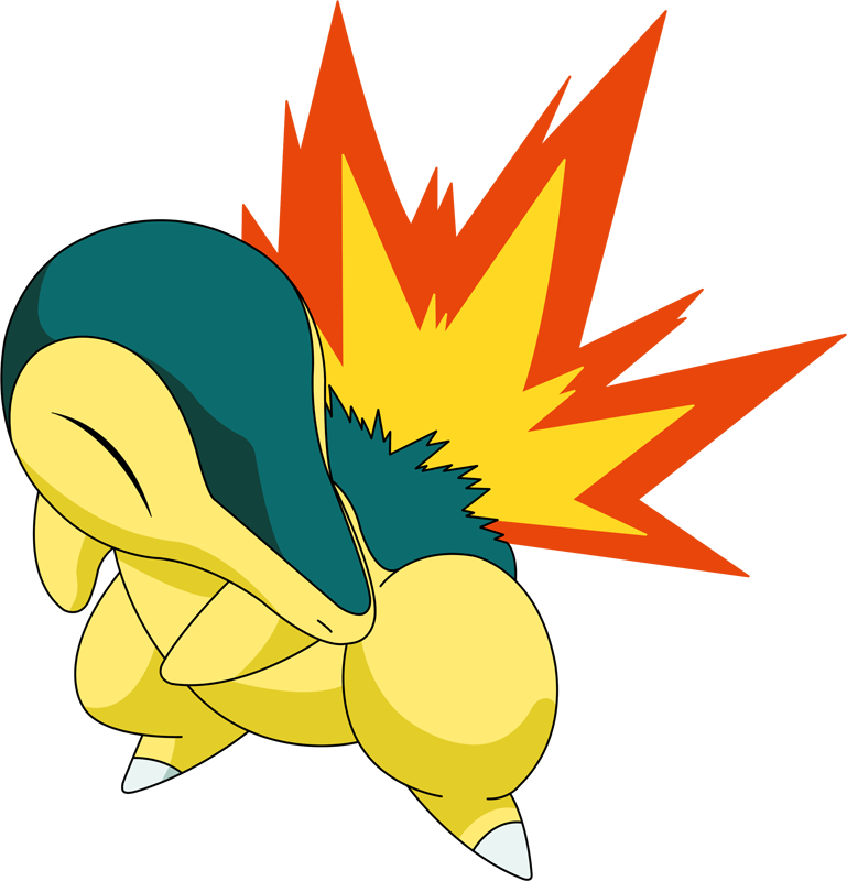 Cyndaquil Pokemon Png Isolated Hd Pictures (teal, chocolate, pink, black, gold)