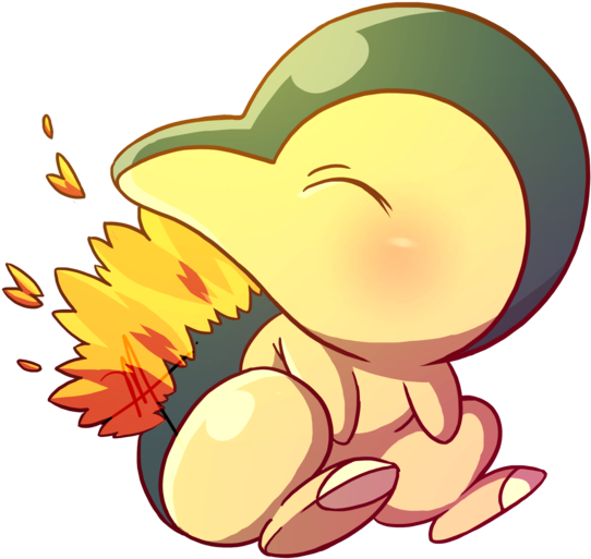 Cyndaquil Pokemon Png Isolated Photos (beige, black, pink)