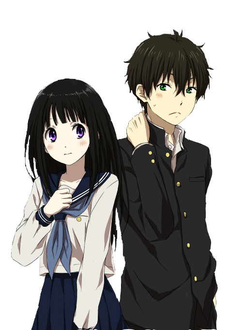 Hyouka Png Transparent Picture (white, beige, black)