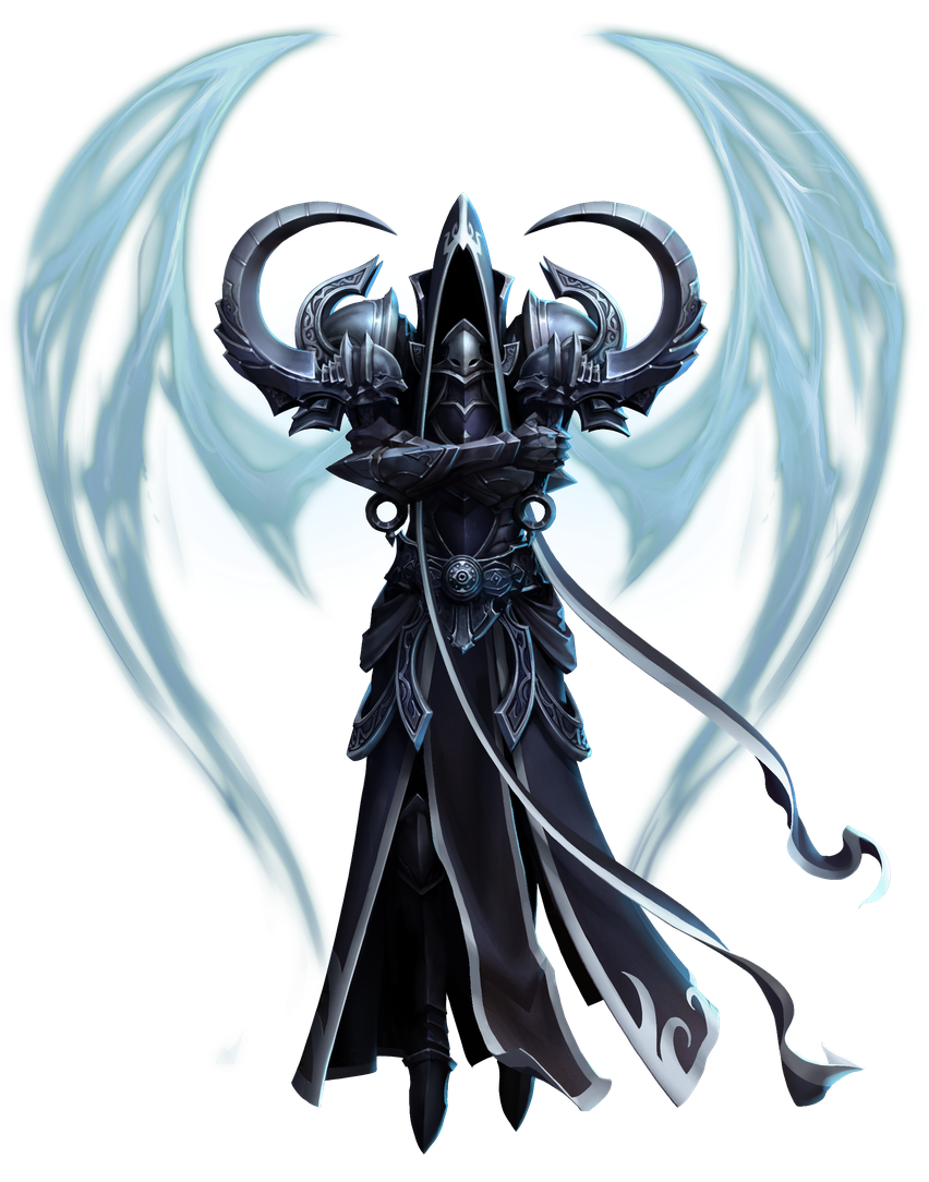 Tyrael Png File (black)