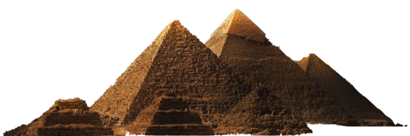 Pyramids Png File (black, maroon)