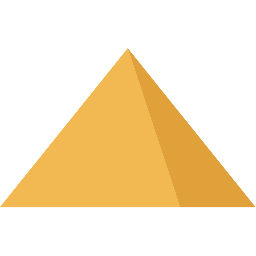 Pyramids Png Photos (chocolate, salmon, beige, white)