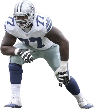 Tyron Smith Png (indigo, black, white)