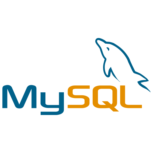 Mysql Original Wordmark Logo Icon Free Png Icon Download (teal, orange, black)