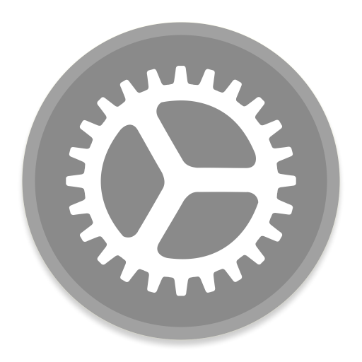 Systempreferences Free Nobackground Png Icon Download (gray, silver, black, white)