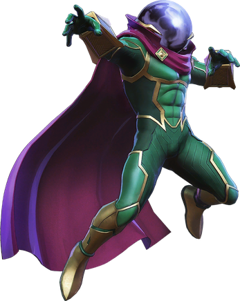 Mysterio Marvel Png Isolated Hd (black)