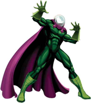 Mysterio Marvel Png Transparent (maroon, indigo, black)