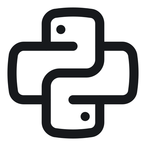 Python Icon Pngpath Free Nobackground Png Icon Download (black)