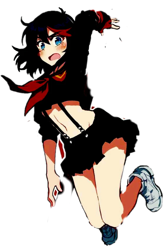 Ryuko Matoi Png Clipart (black, chocolate, beige)