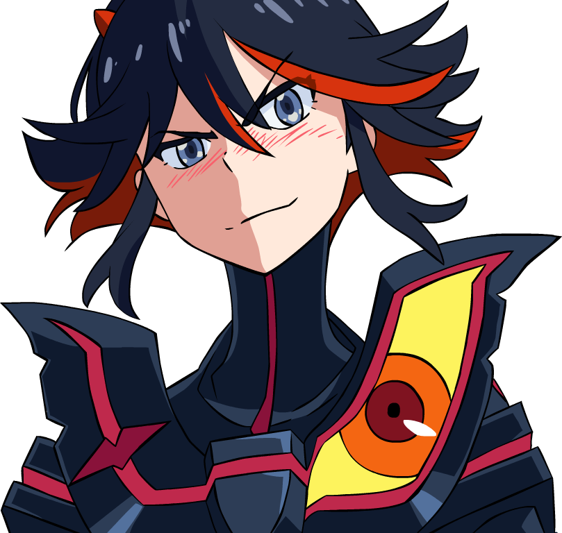 Ryuko Matoi Png Transparent Image (navy, black, beige, yellow, indigo)