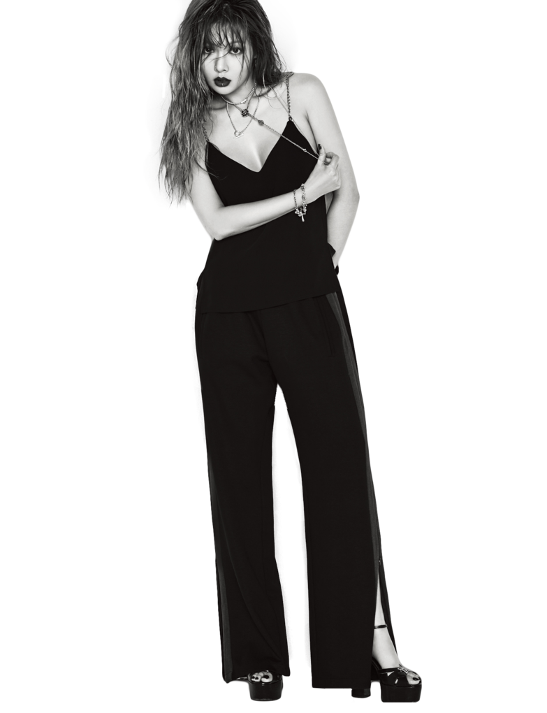 Hyuna Png Clipart Background (black)