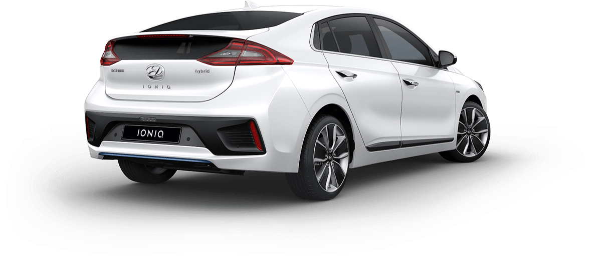 Hyundai Ioniq Png Isolated File (white, lavender, black)