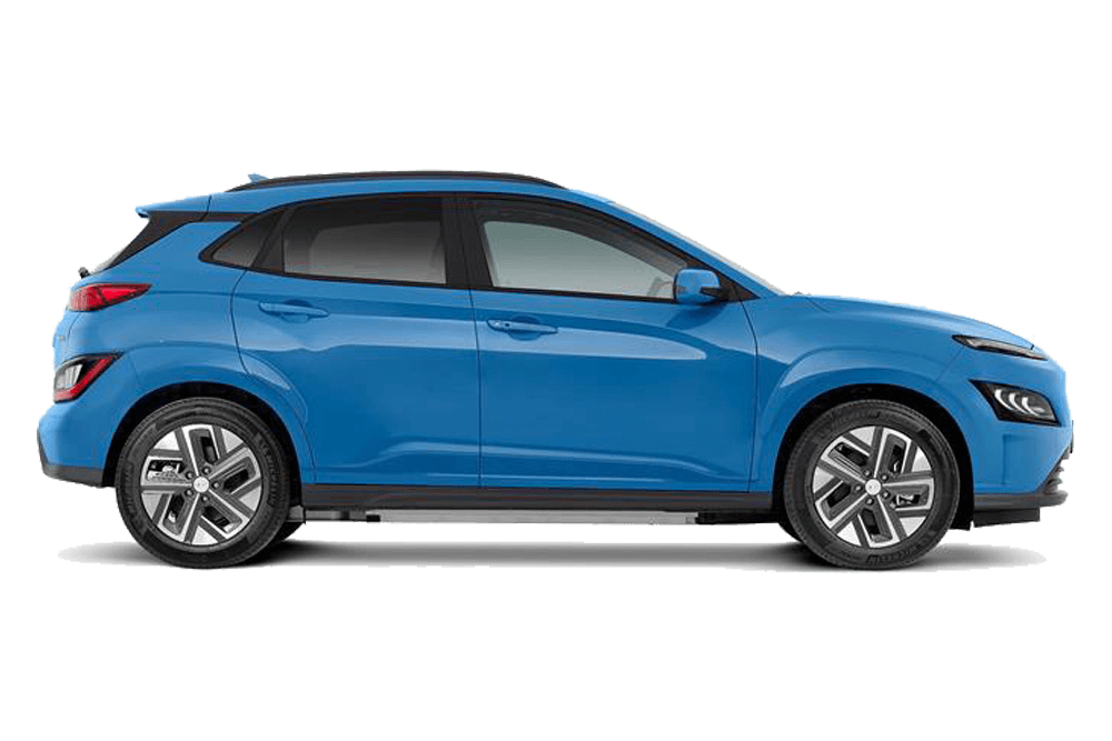 Hyundai Kona Ev Png Isolated File (teal, gray, black)