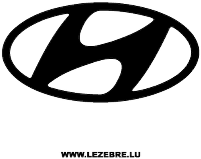 Hyundai Logo Download Png Image (black)