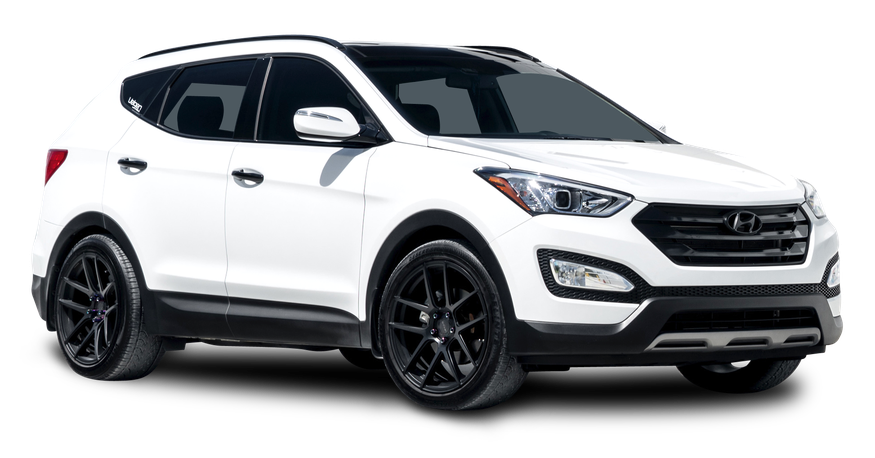 Hyundai Santa Fe Png Hd Isolated (white, black)