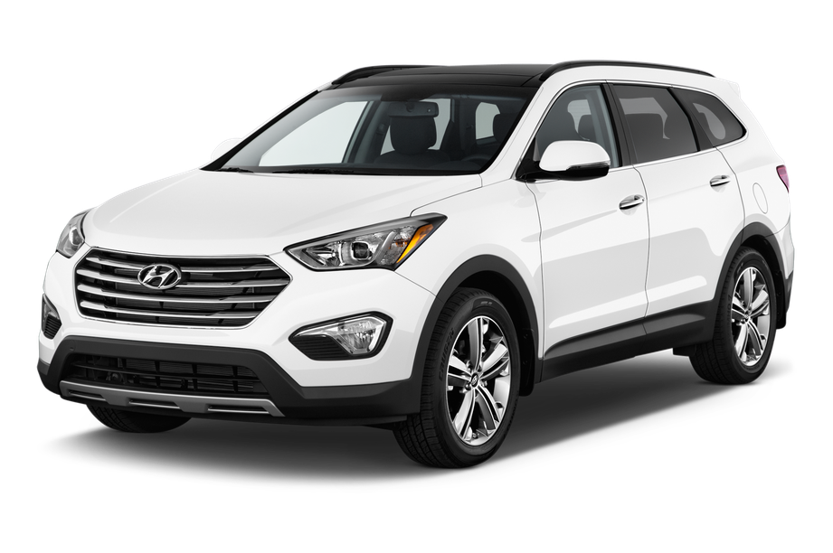 Hyundai Santa Fe Png Isolated Hd (white, lavender, black)