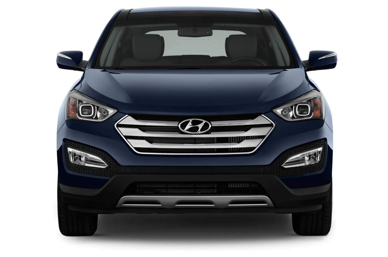 Hyundai Santa Fe Png Isolated Image (gray, black)