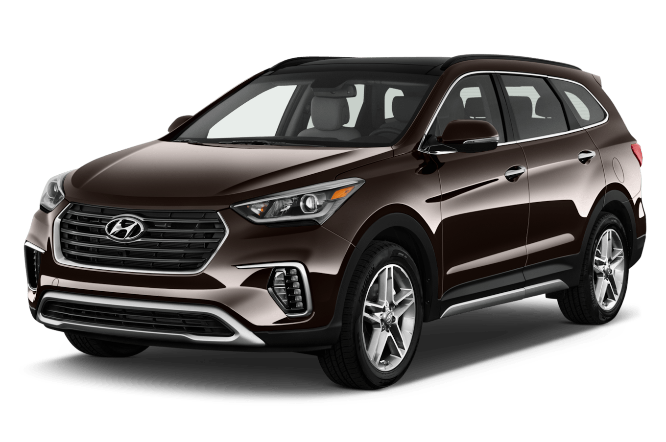 Hyundai Santa Fe Png Isolated Pic (gray, black)