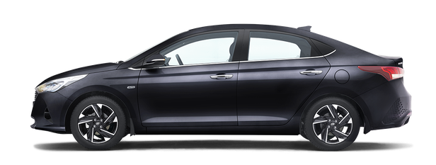 Hyundai Verna Download Png Image (black)