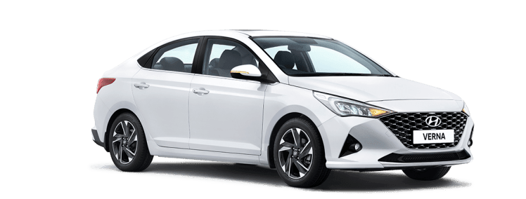 Hyundai Verna Png File (gray, silver)